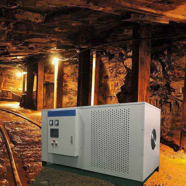 煤礦電磁熱風采暖案例